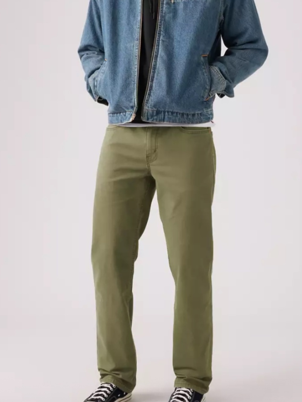 Levi's 514 Men's 32x32 Olive Green Classic Slim Straight Jeans